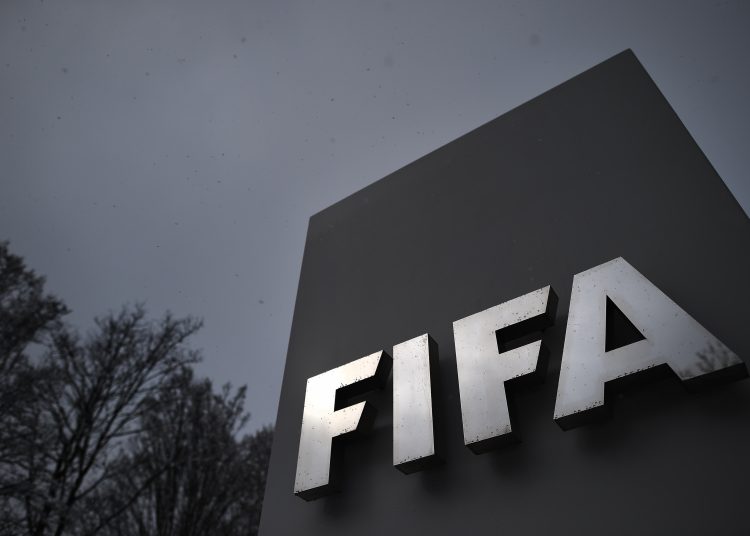 ZURICH, SWITZERLAND - FEBRUARY 25:  A FIFA logo seen near the headquarter Home of FIFA ahead of tomorrow's Extraordinary FIFA Congress to elect a new FIFA President at Hallenstadion on February 25, 2016 in Zurich, Switzerland.  (Photo by Matthias Hangst/Getty Images)